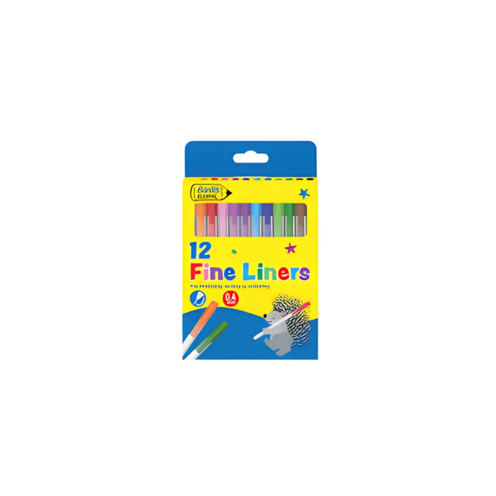 [4005405542014] Fibre Tip Pen -12`s - Bantex
