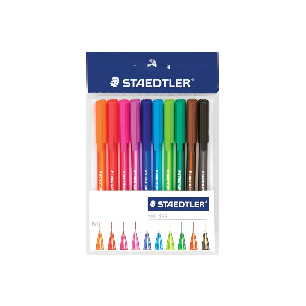 [4007817096062] Pens Ball Point Asst 432 - Staedtler