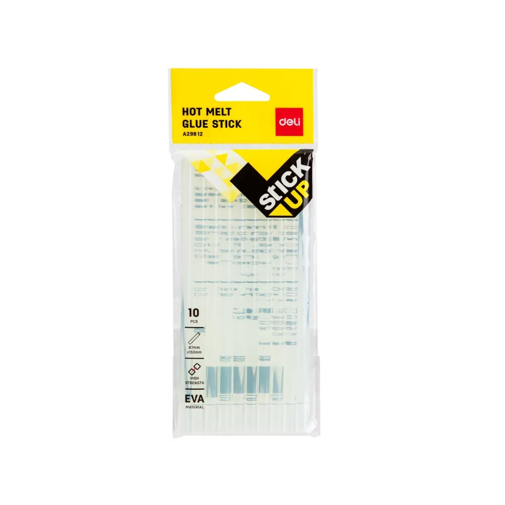 [6971092845555] Glue Stick 7mm x 150mm White - Deli - Stick Up