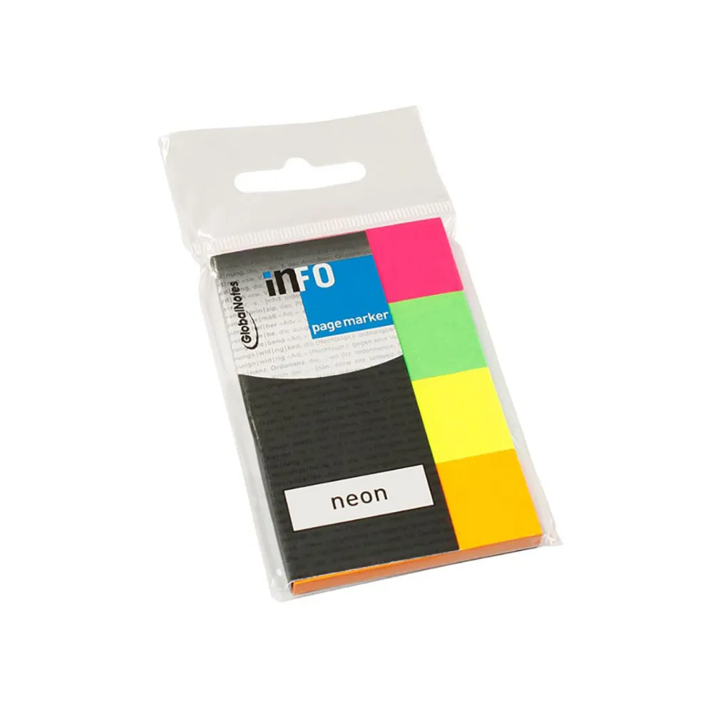 [4011169670894] Info Page Marker 4x50 sht Neon 5670-89