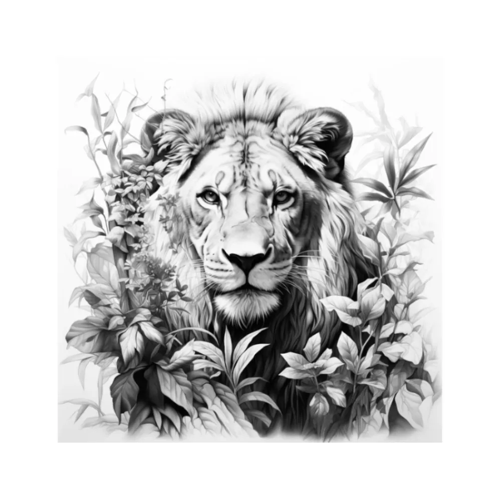 Fine Art Lion 300x300 - iColor