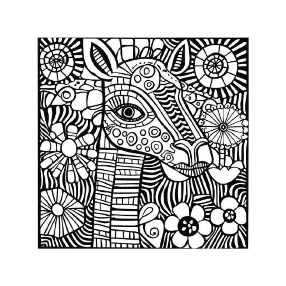 [759649404846] Giraffe`s Day Out 300x300 - iColor