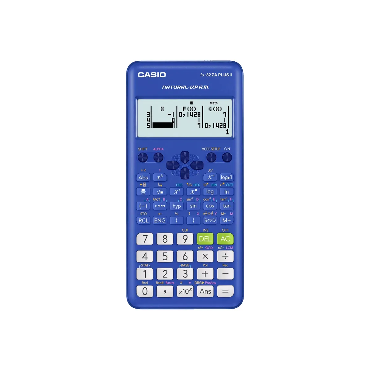 Calculator Casio FX-82ZA Plus II Blue