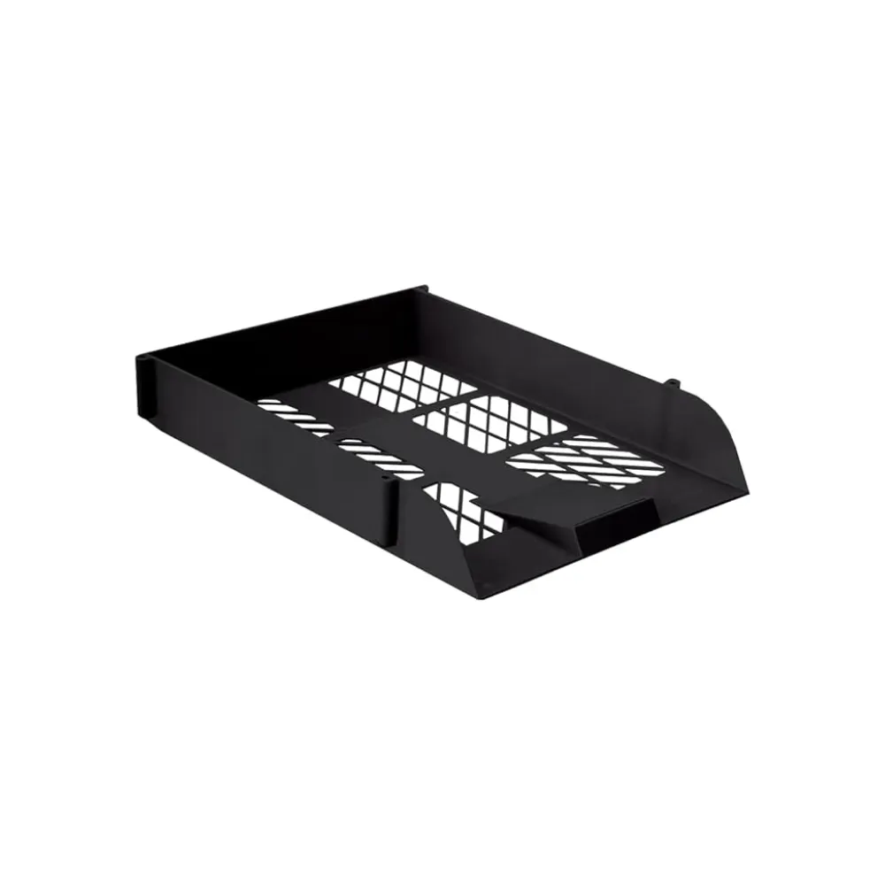 [809] Letter Tray Black single - Treeline