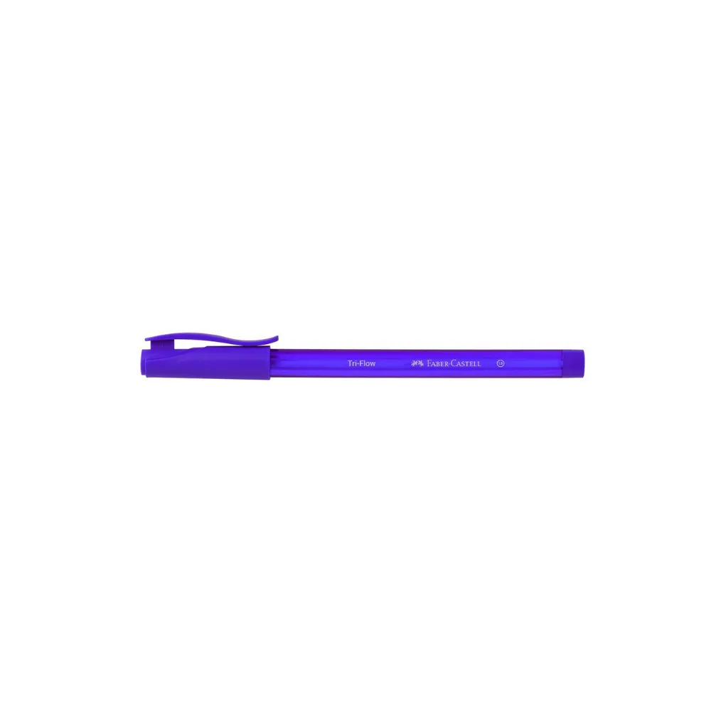 Pen Ball Triflow 1mm Violet - Faber-Castell