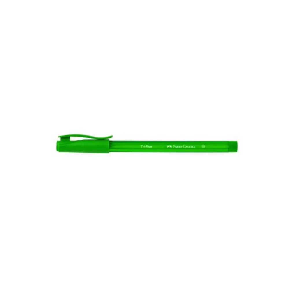 Pen Ball Triflow 1mm Green - Faber-Castell