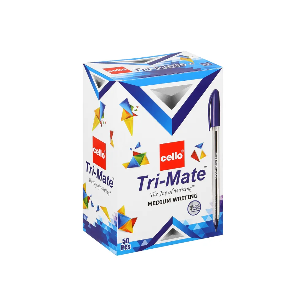 [8904228120422] Pen Cello Tri-mate 1.0 blue