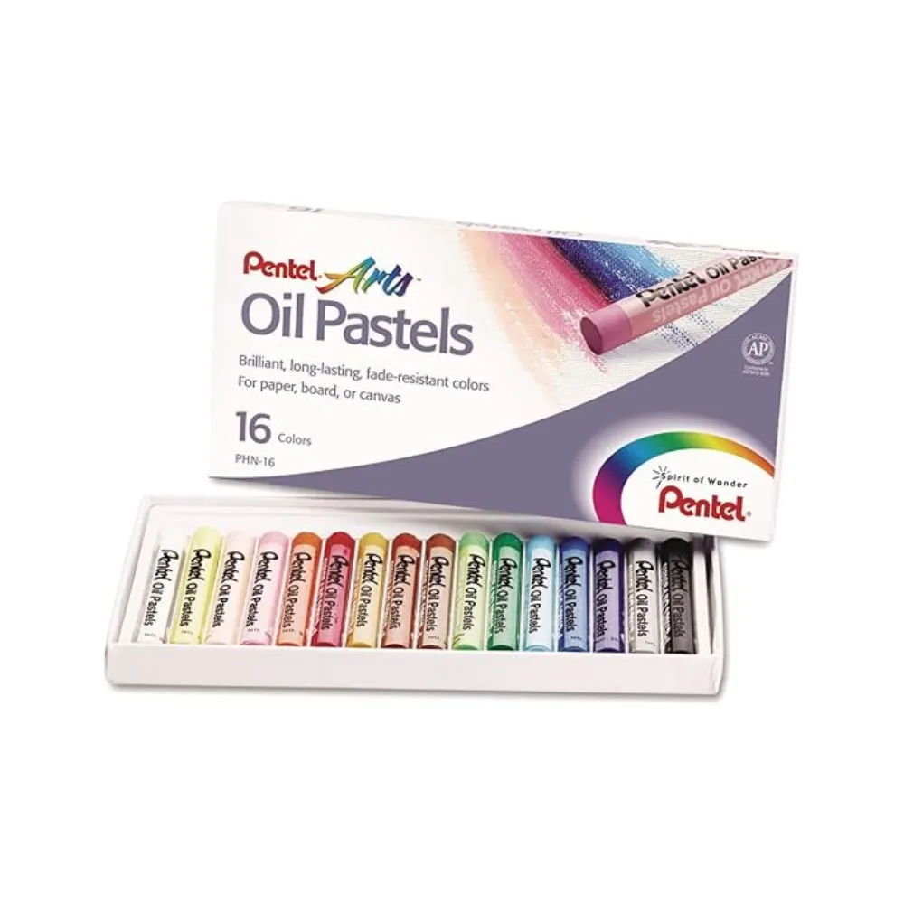 [4711577003580] Oil Pastels Standard Asst 16`s - Pentel