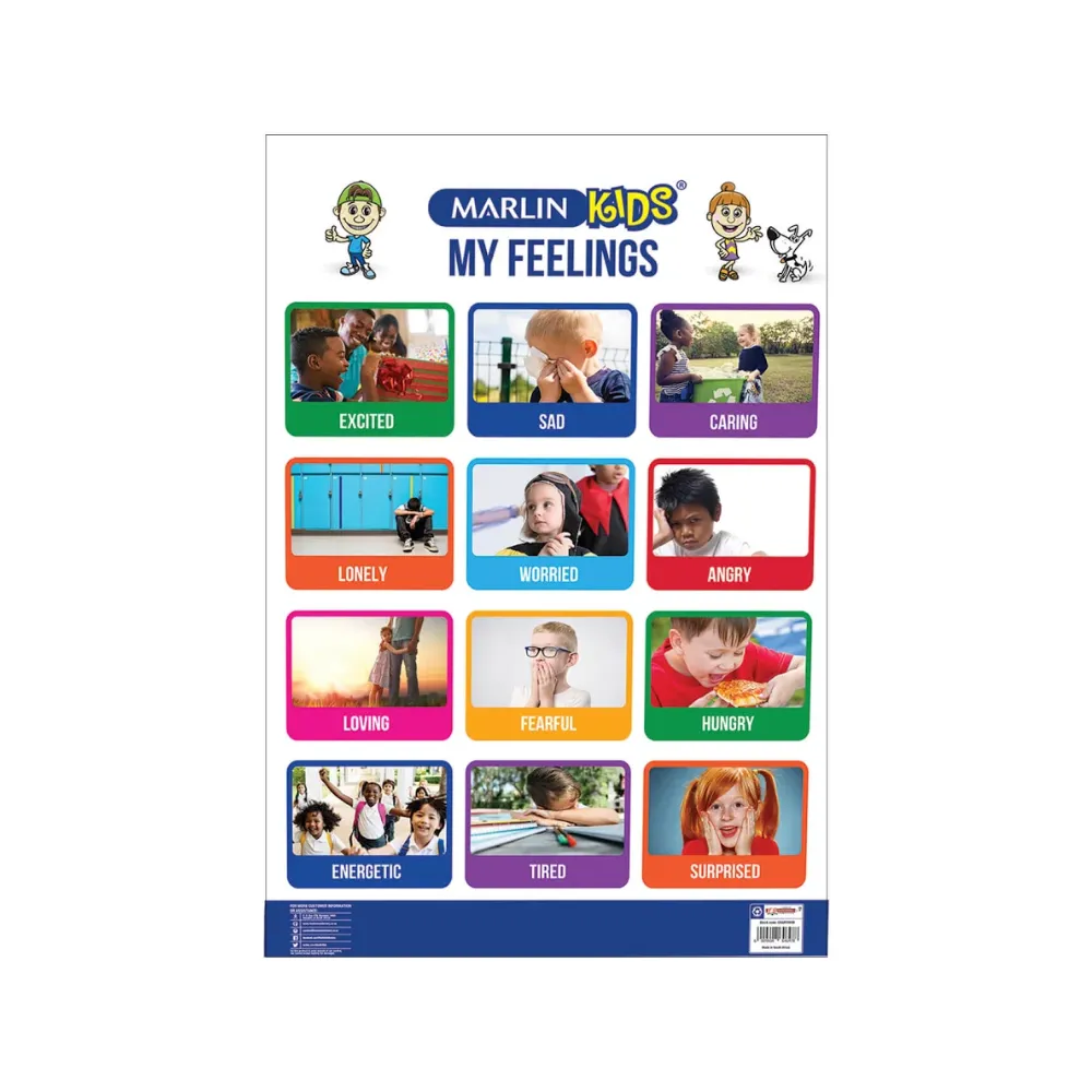 [9781770282988] Chart Kids Feelings - Marlin 