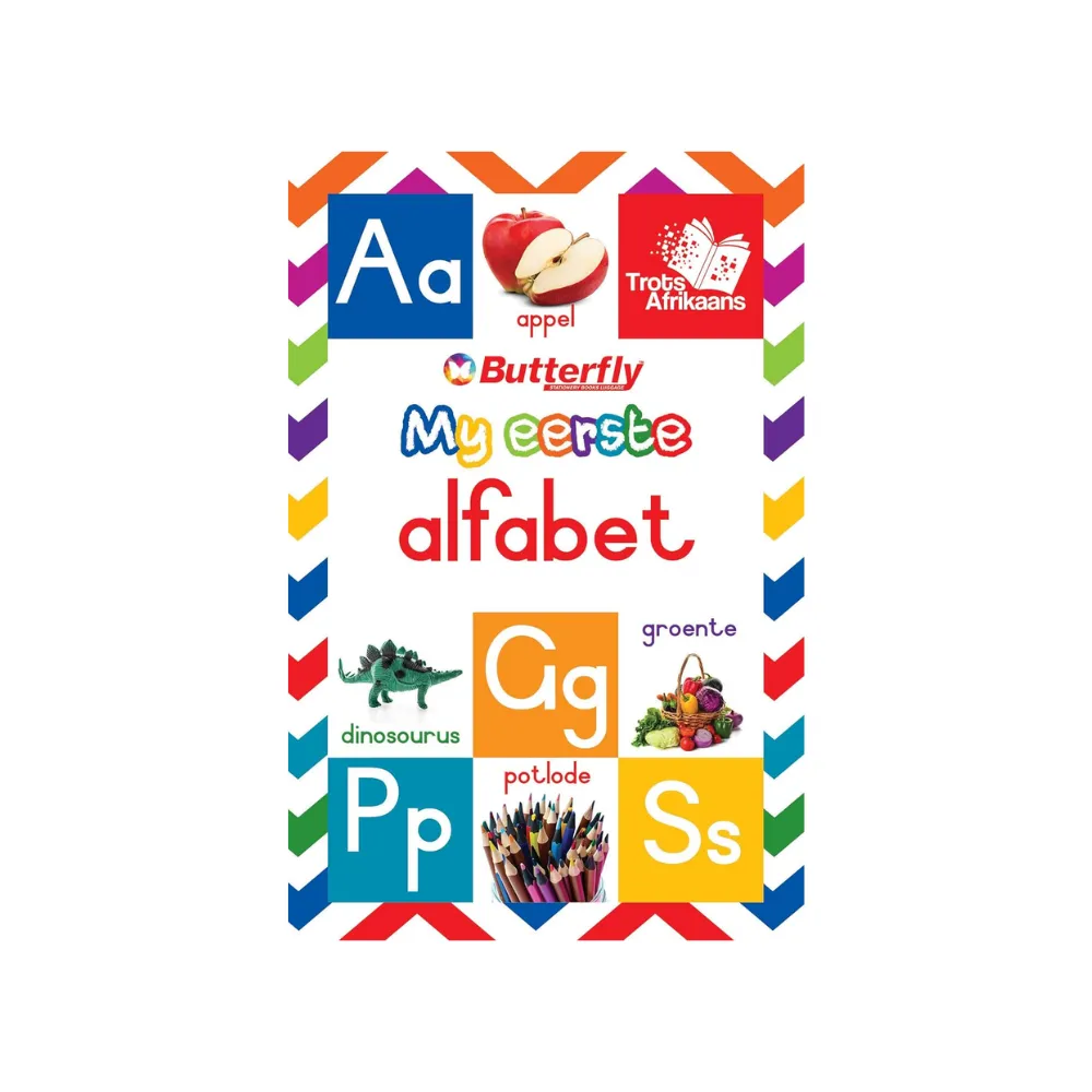 Book Colouring Butterfly - Alfabet Afrikaans 80p