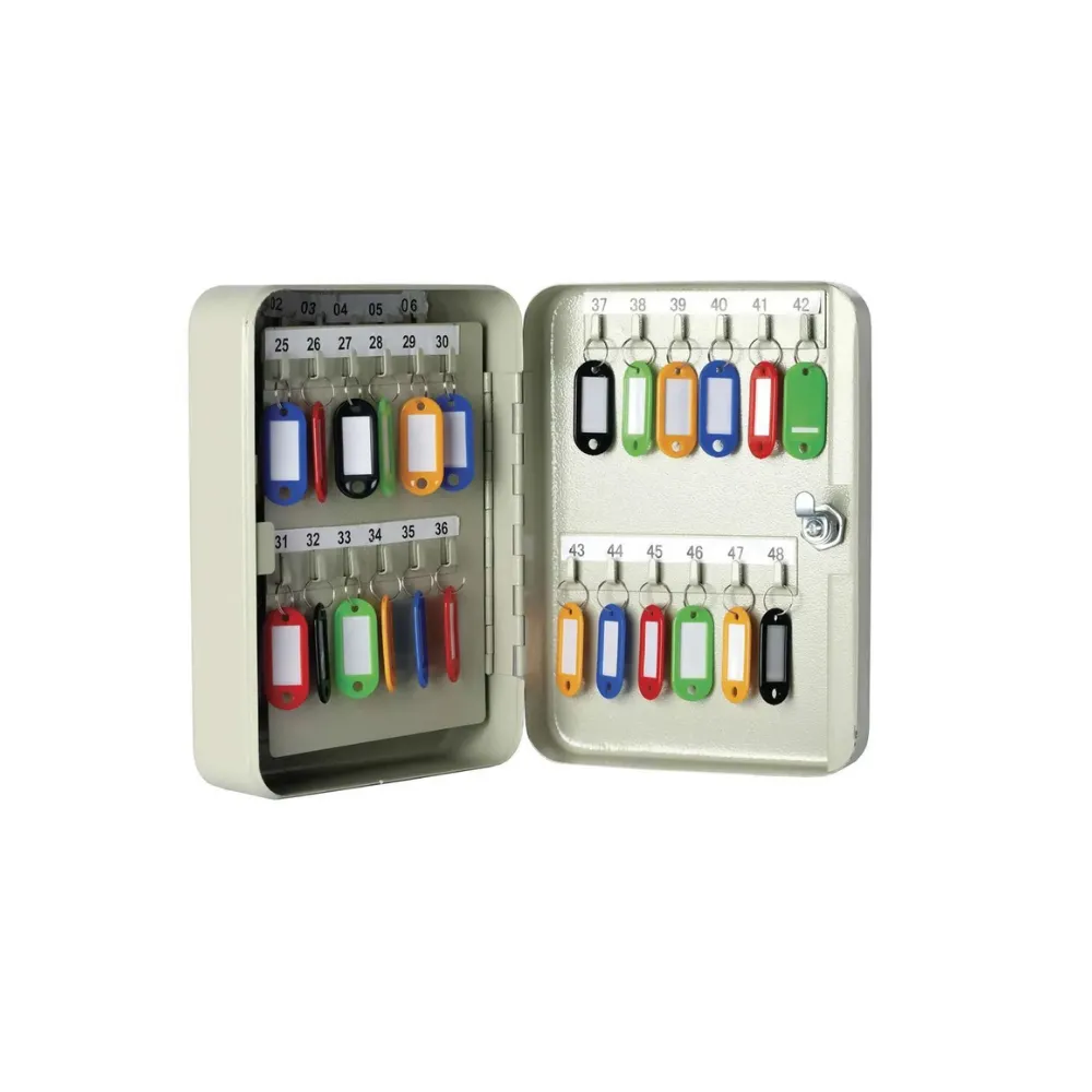 [6009707693410] Key Cabinet - 48 Keys Beige