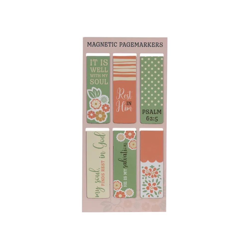 Bookmark It Is Well With My Soul Magnetic Set Of 6