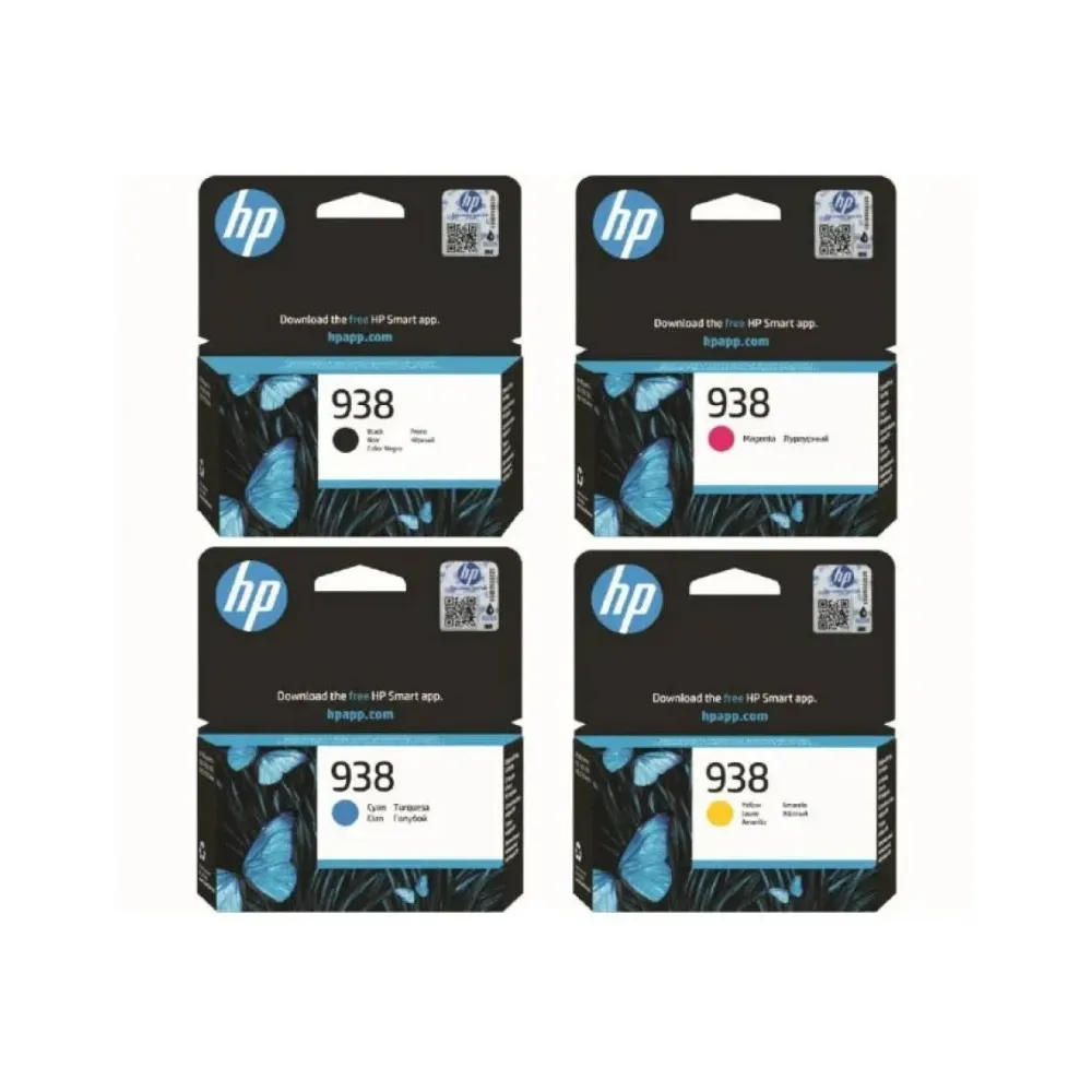 HP 938 Original Yellow Ink Cartridge