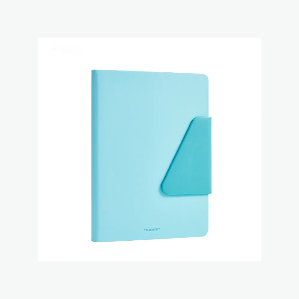 [6970914813543] Nusign Leather Cover Notebook A5 - Blue
