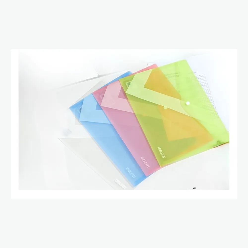 File Bag 0.12mm Iselect - Transparent Green