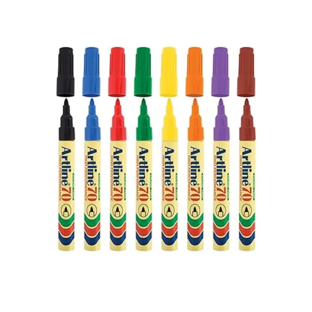 Marker Permanent 70 Orange box 12`s - Artline