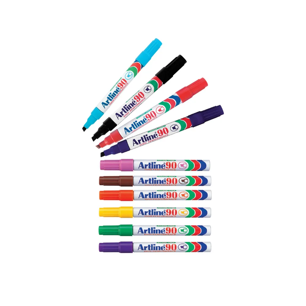 Marker Permanent 90 Blue 12`s Box - Artline