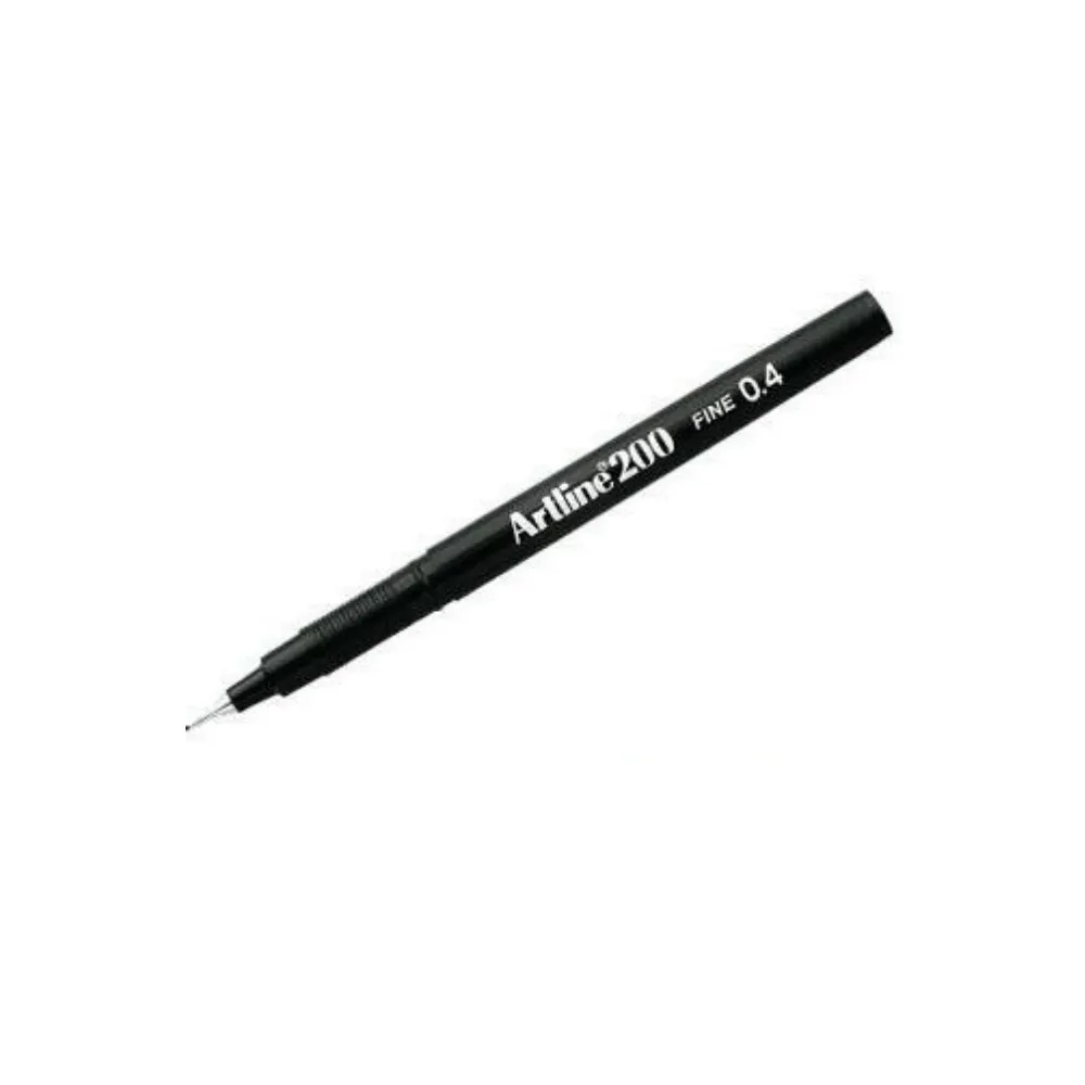[4974052830006] Marker Permanent EK200 Black - Artline 