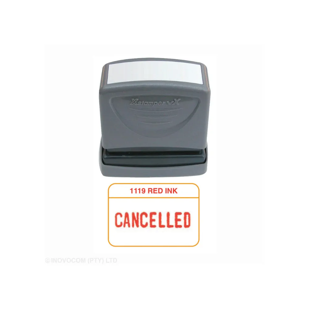 [4974052986710] Stamp Cancelled 1119 - Xstamper