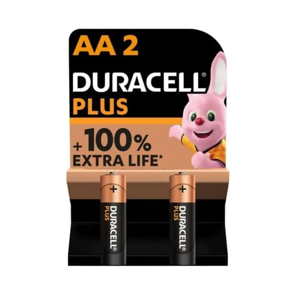 [5000394147195] Battery Plus AAA 2`s - Duracell 