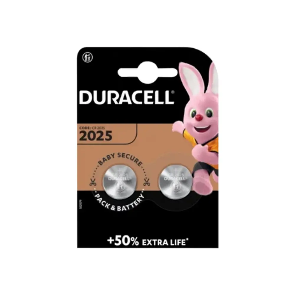 Battery CR2025 2`s - Duracell 