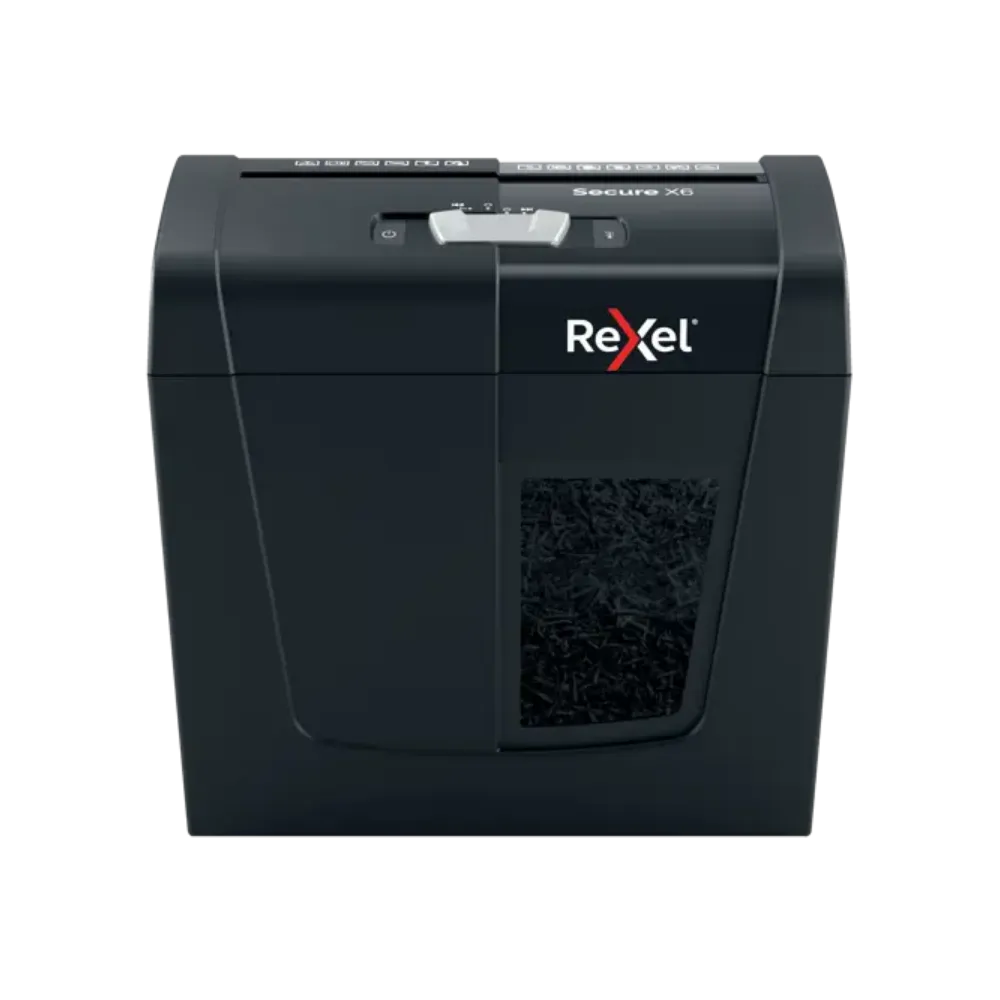 [5028252615266] Rexel Secure X6 Cross Cut P4 Paper Shredder - Delete