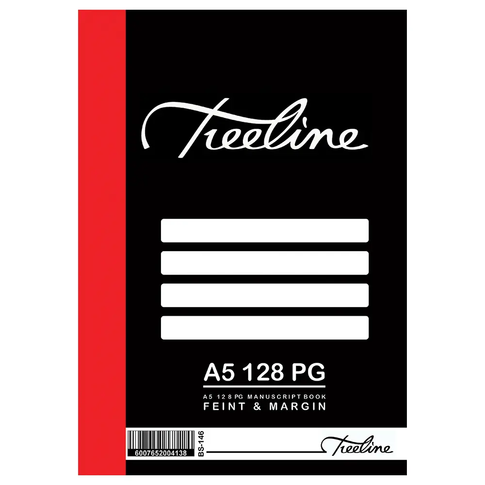 [16008454002695] Book A5 128p F/M 10`s - Treeline