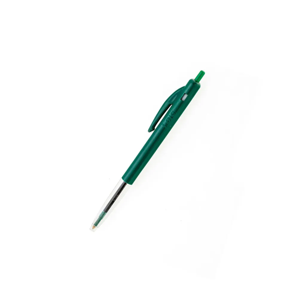 [528] Pen Bic Clic Med Green Single