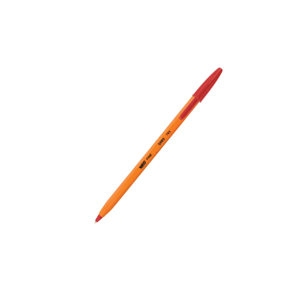 [535] Pen Bic Orange Fine Red Single