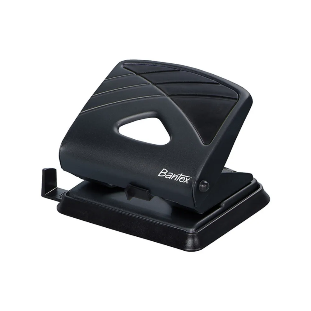 Punch H/duty 35sht Black - Bantex