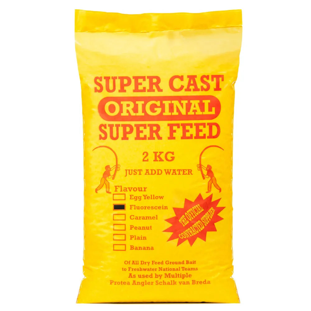 Super Feed 2kg Fluorescein - Mieliebom