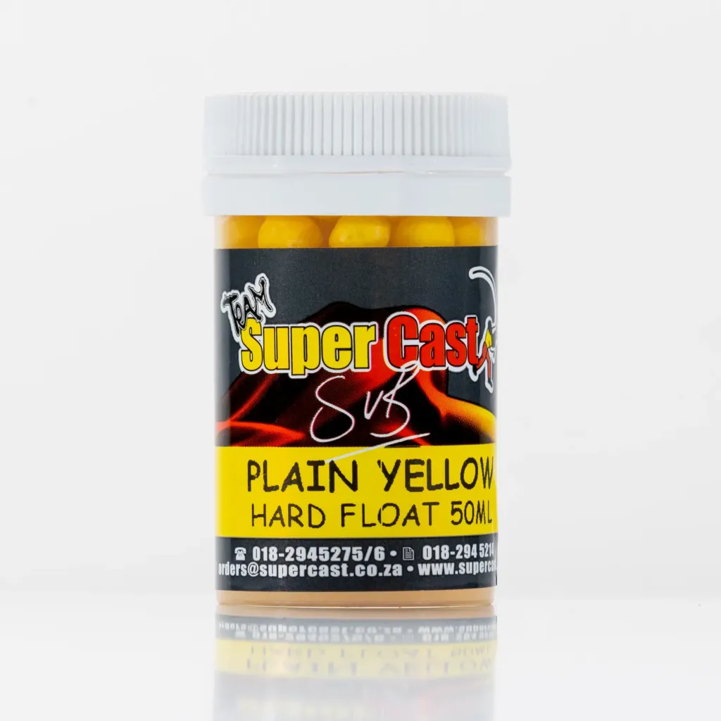 Yellow Plain 50ml Hard Floats