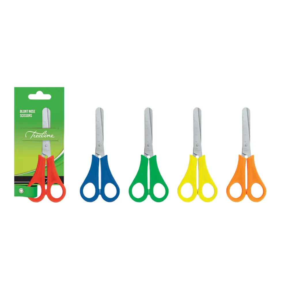 Scissor Blunt 135mm - Treeline (Red)