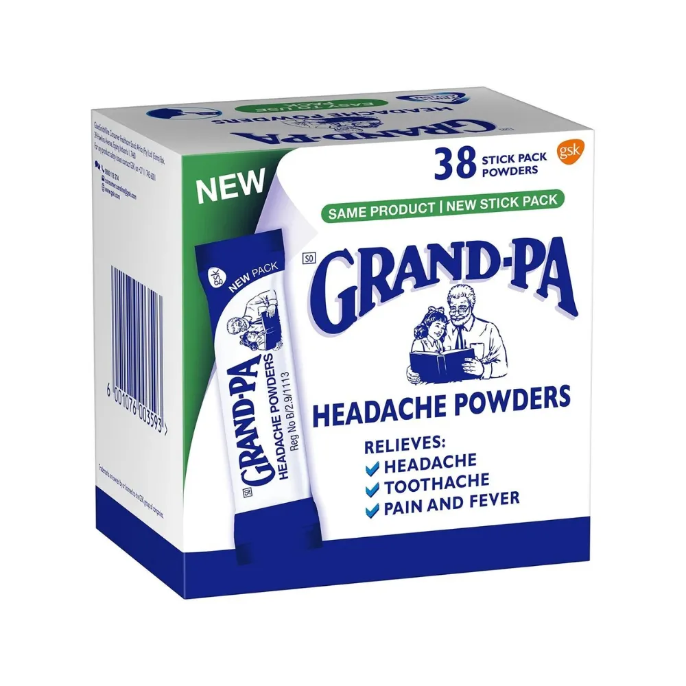 [6001076037079] Grand-Pa Powder Headache 38`s