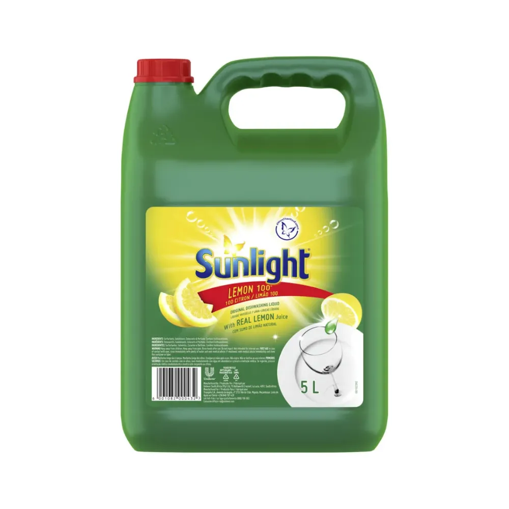 [6001082000432] Sunlight D/Wash Liq 5lt Regular