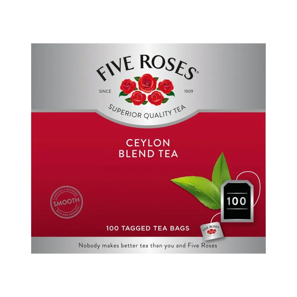 [6001156230253] Five Rose Teabags 100`s