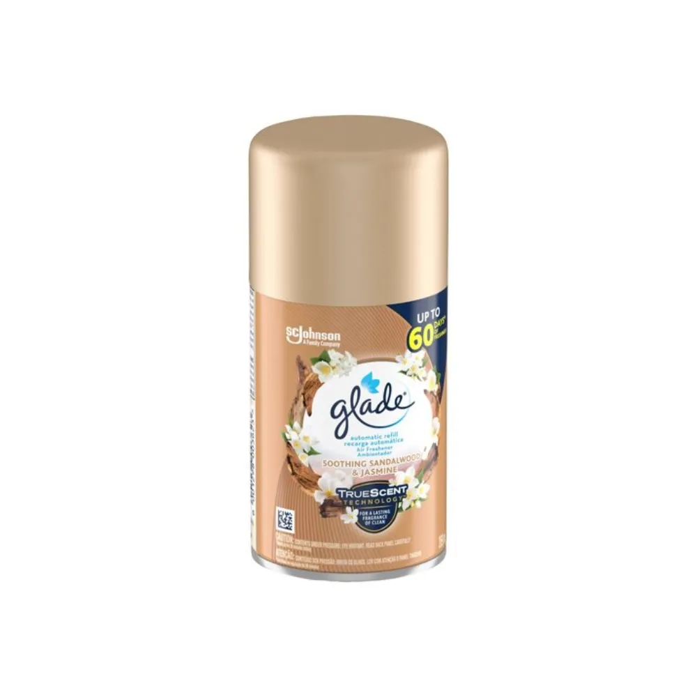 Glade A/Fresh 269ml Auto Soothing Sandallwood & Jasmine
