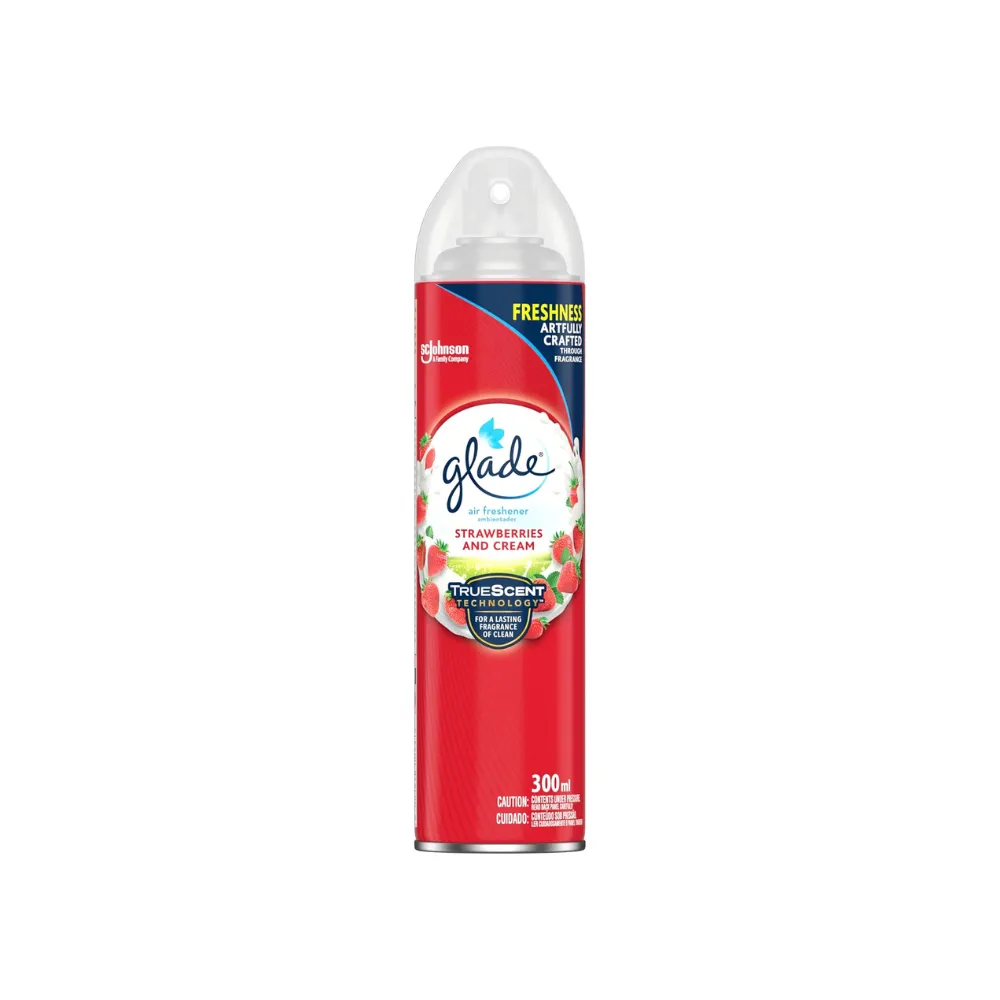 [6001298005313] Air Freshner 300ml Glade Secrets Strawberries and Cream