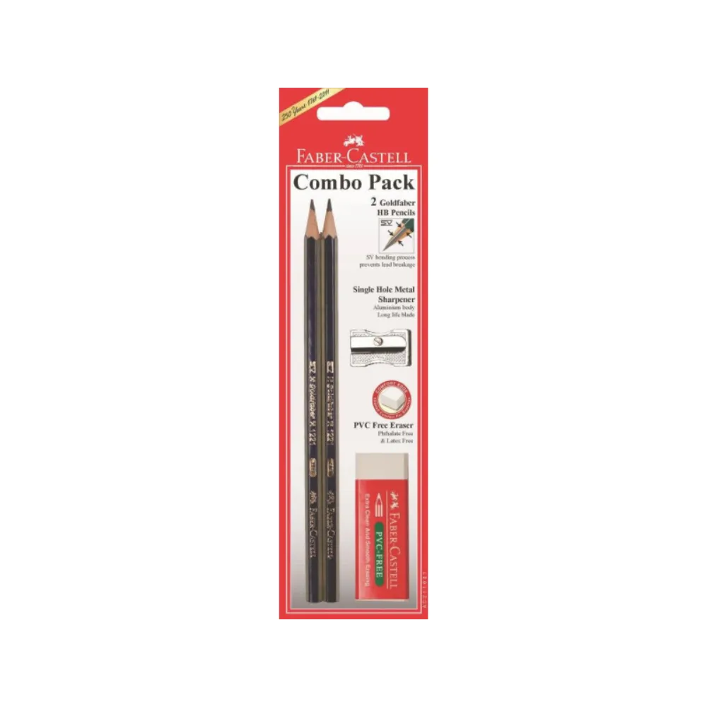 [6001373211684] Pencil Set Combo HB - Faber-Castell