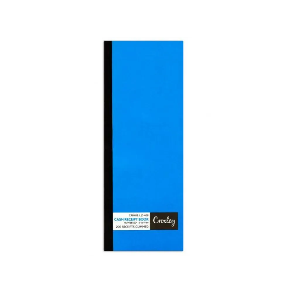 [6001396001712] Book Cash Reciept JD408 - Croxley 