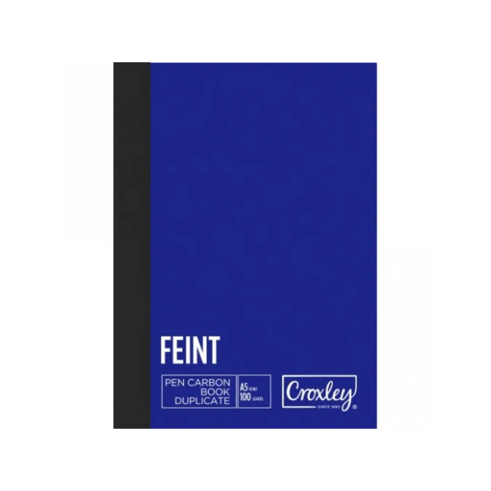 Book A5 Feint Duplicate JD22 - Croxley 