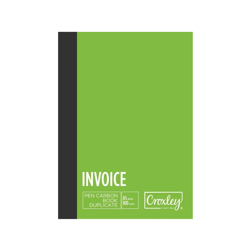[6001396002597] Book A5 Invoice Duplicate JD22BO - Croxley