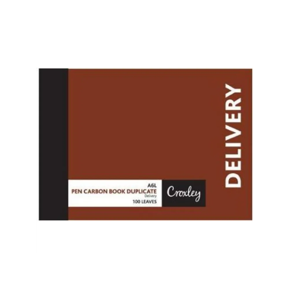 [6001396003686] Book A6L Delivery Duplicate JD16PR - Croxley 