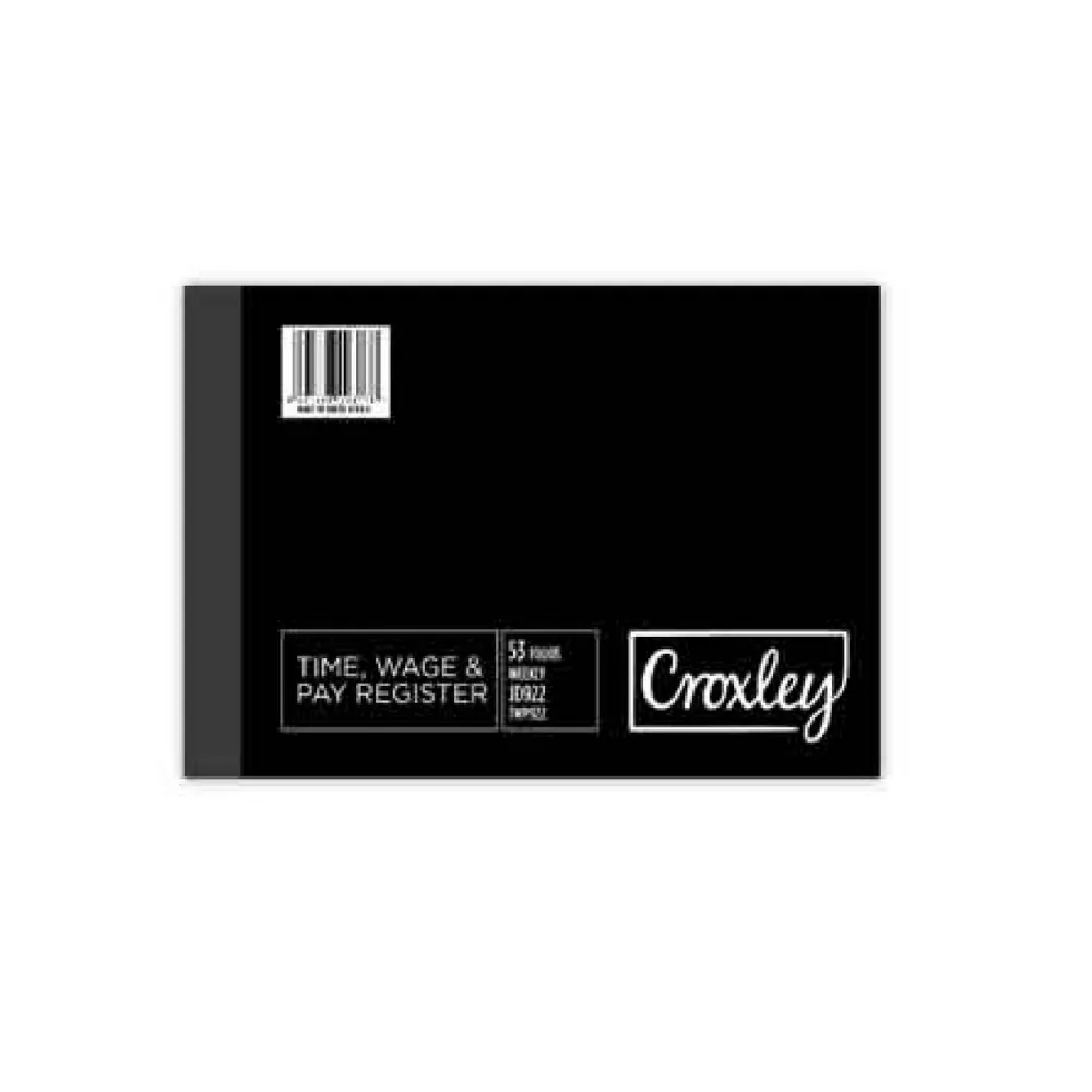 [6001396003778] Book Time Register JD922 - Croxley