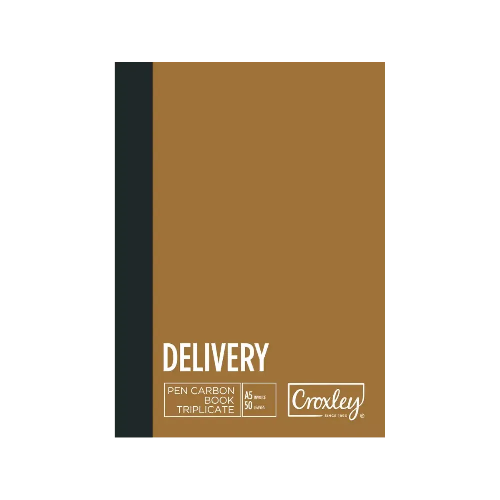 [6001396007769] Book A5 Delivery Triplicate JD66PR - Croxley 