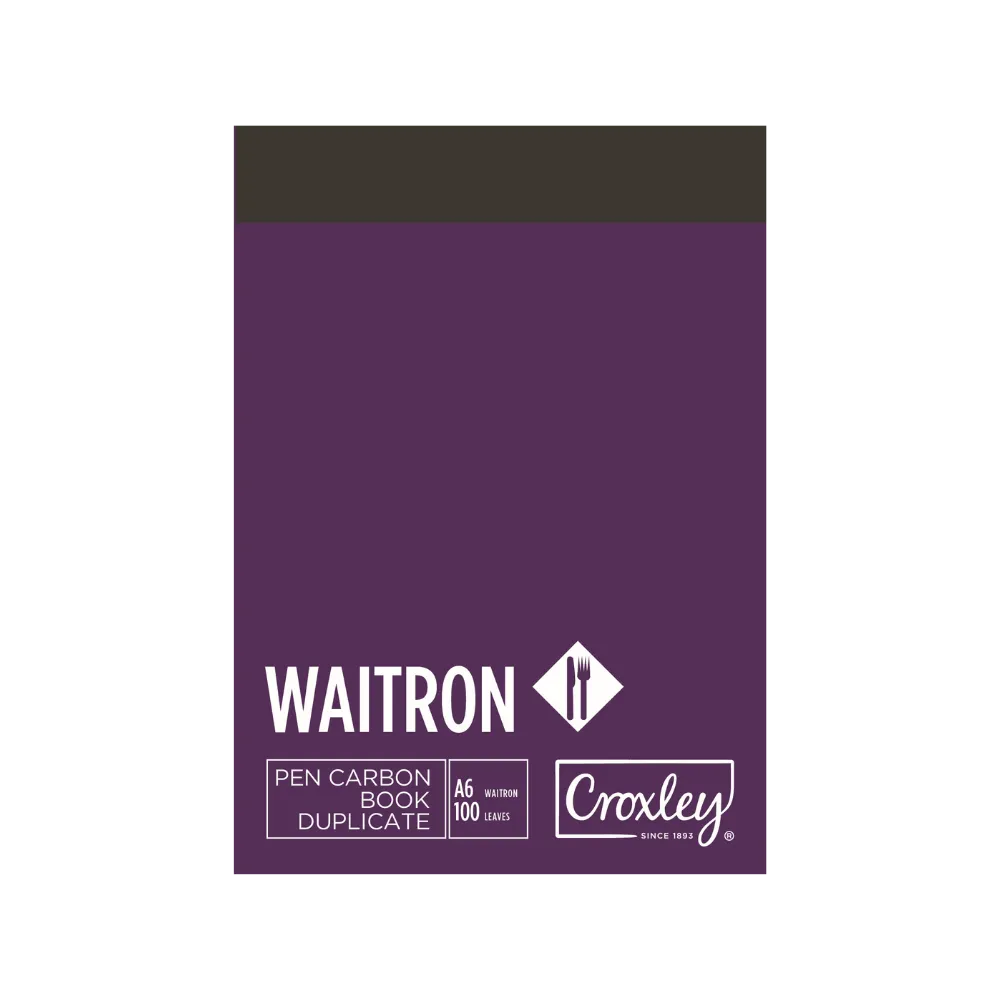 [6001396020171] Waiter Book JD16W - Croxley 