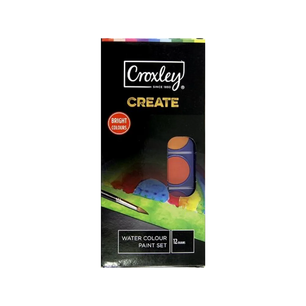 Paint Water Colour 12 - Croxley 