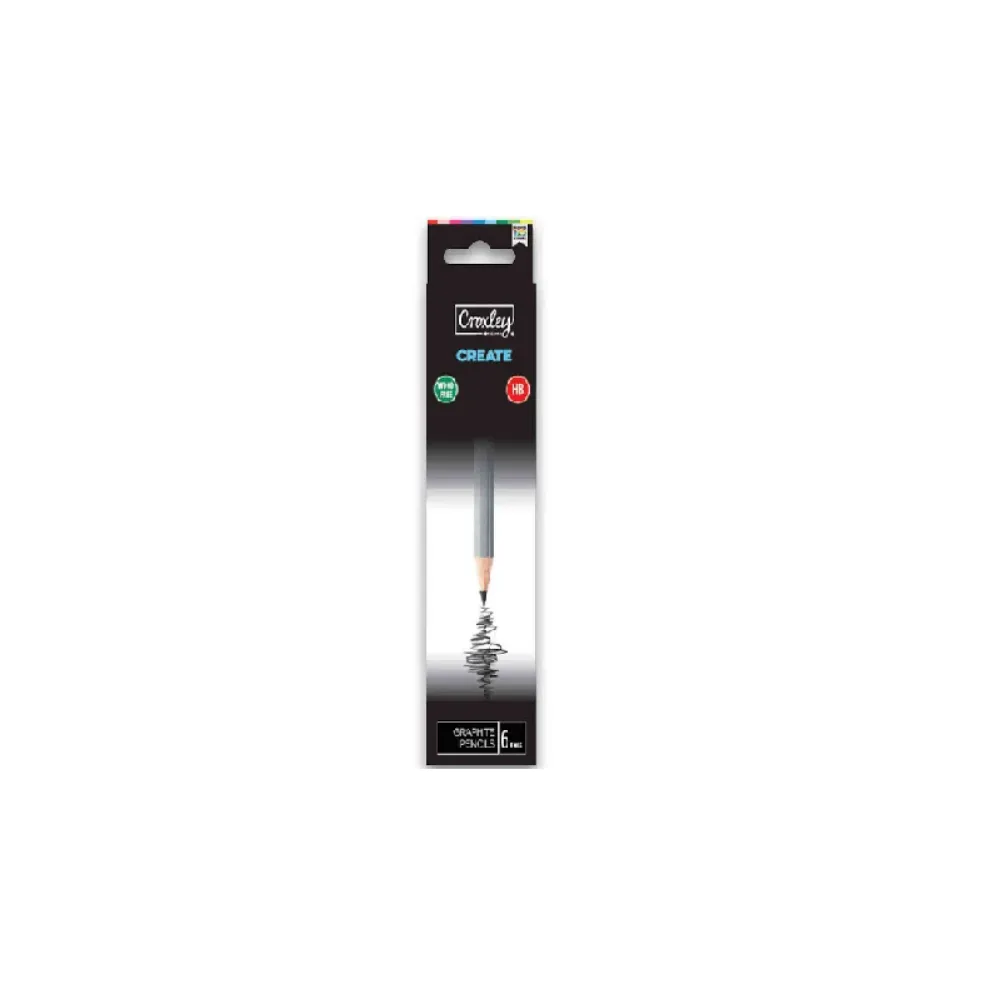 [6001396067817] Pencil HB 6`s - Croxley