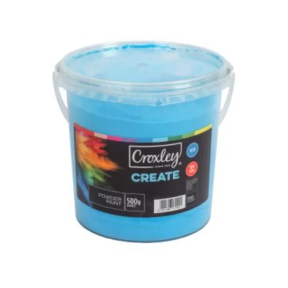 Powder Paint Croxley 500gsm Bucket - Blue