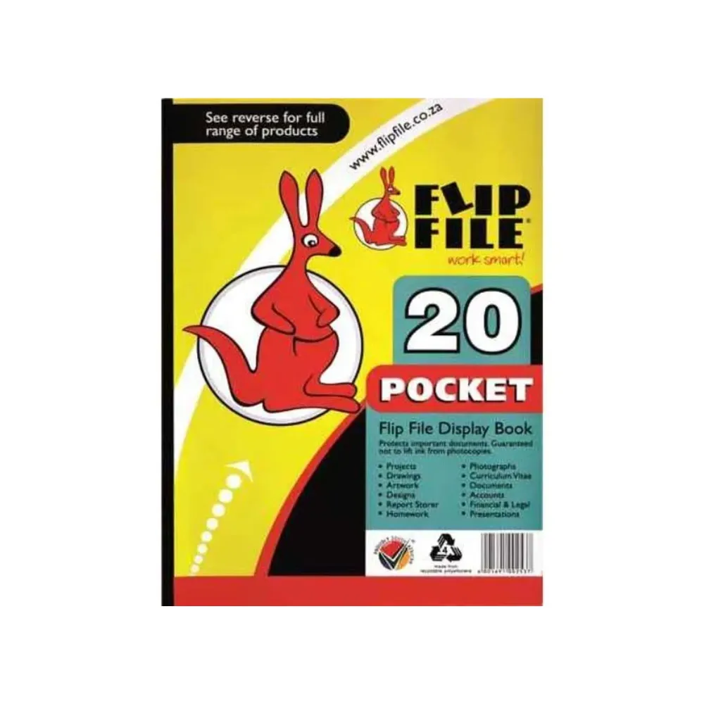 Display book A4 Kangaroo 20p